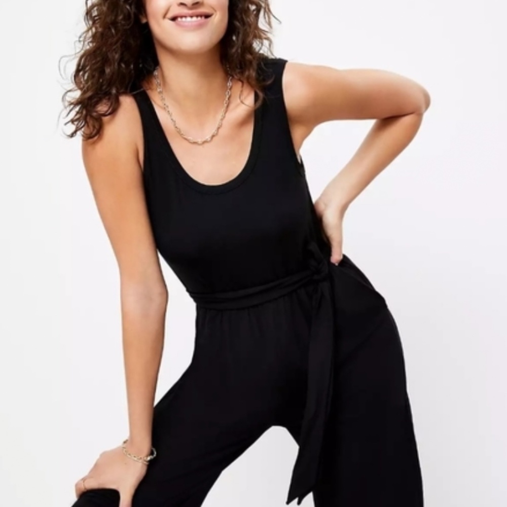 Make an Offer ✨Loft Scoopneck Tank Jumpsuit✨